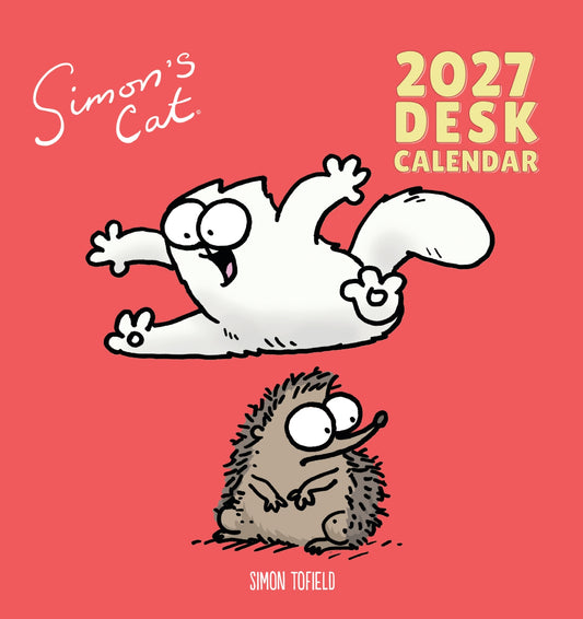 Simons Cat Easel Calendar 2027