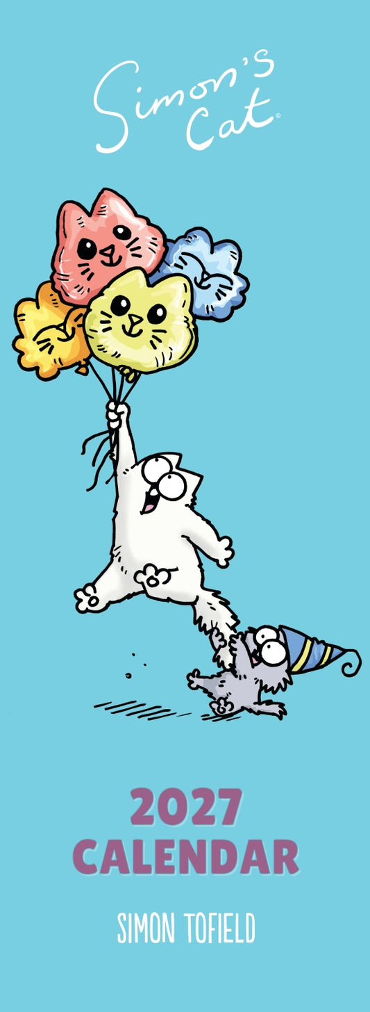 Simons Cat Slim Calendar 2027