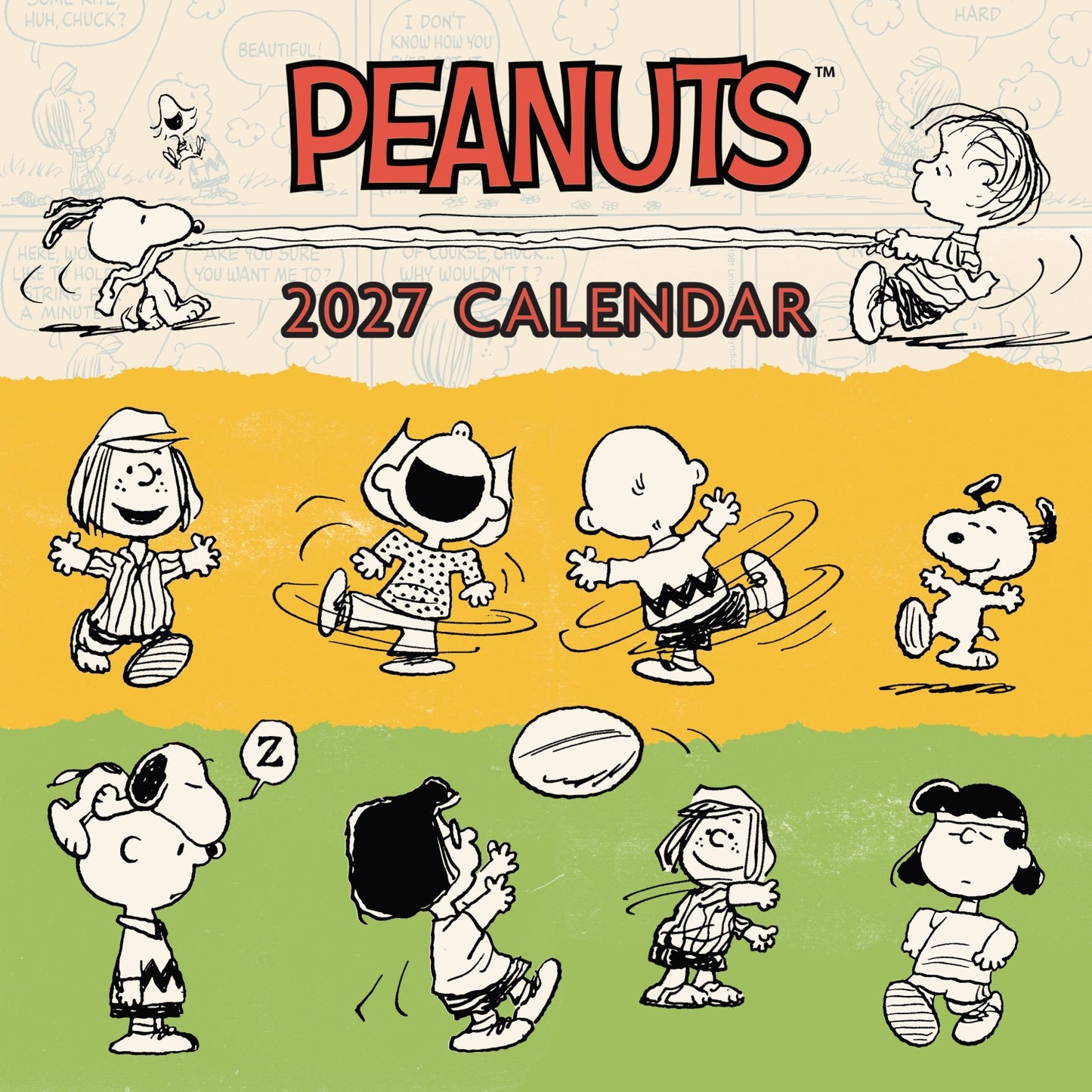 Peanuts Wall Calendar 2027