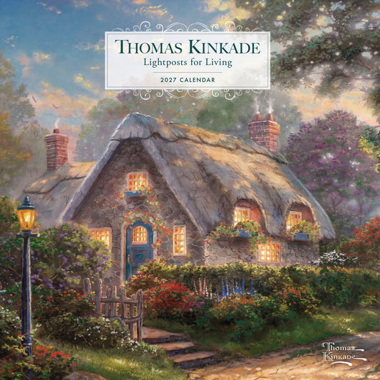 Kinkade Thomas, Lightposts for Living Wall Calendar 2027