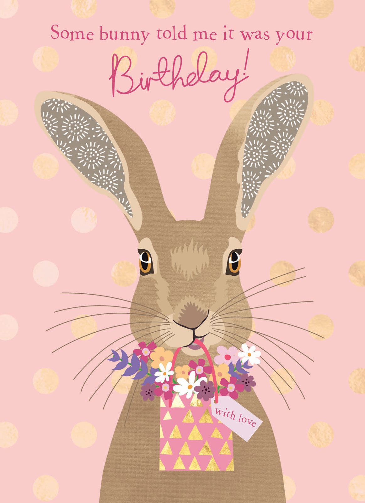 Pom Poms Card Collection - Somy Bunny Hare