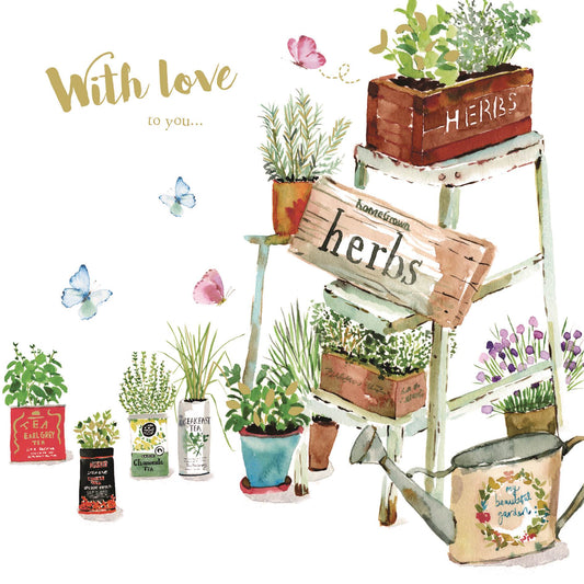 Birthday Treats Card Collection - Herbs