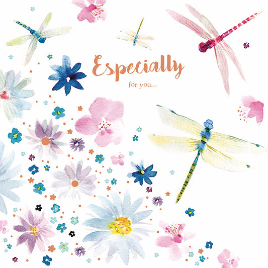 Birthday Treats Card Collection - Dragonflies