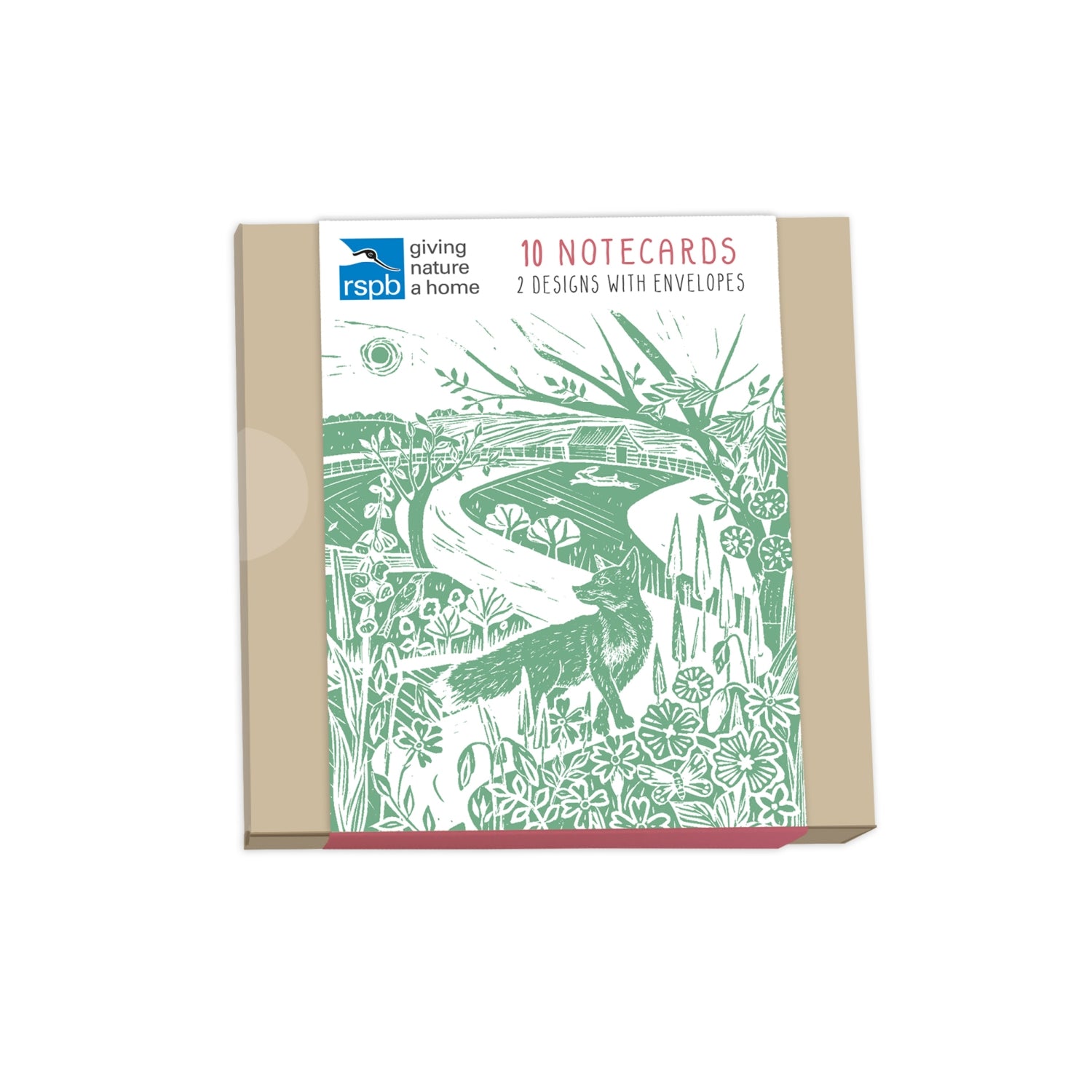 RSPB Natures Print - Notecard Pack (10 Cards) - British Landscapes ...