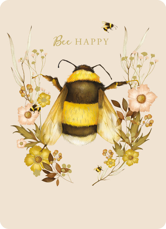 Botanical Blooms Card Collection - Bumble Bee