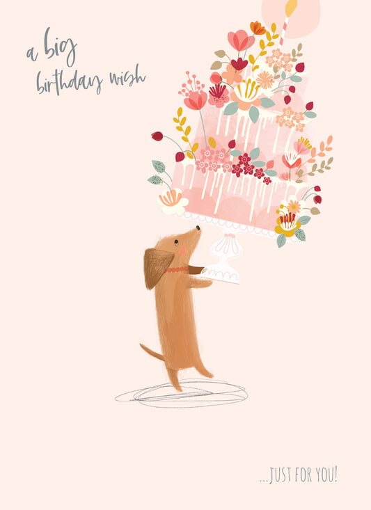 Olive & Wilma Card Collection - Big Cake