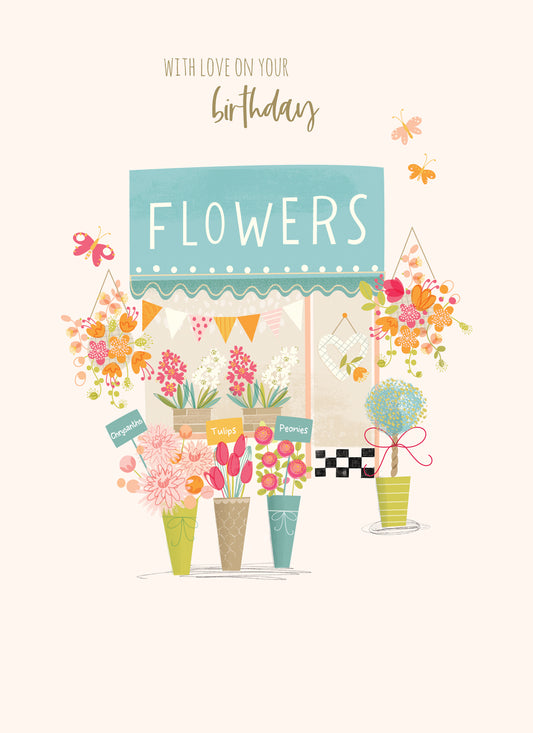 Olive & Wilma Card Collection - Flower Shop