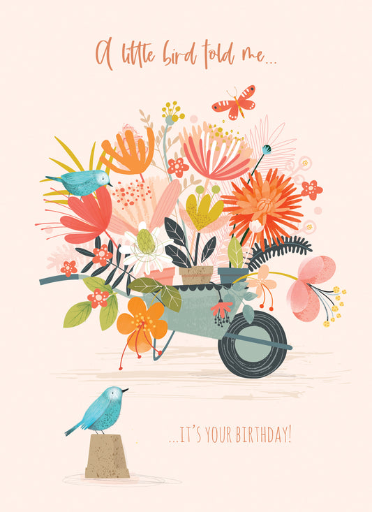 Olive & Wilma Card Collection - Wheelbarrow