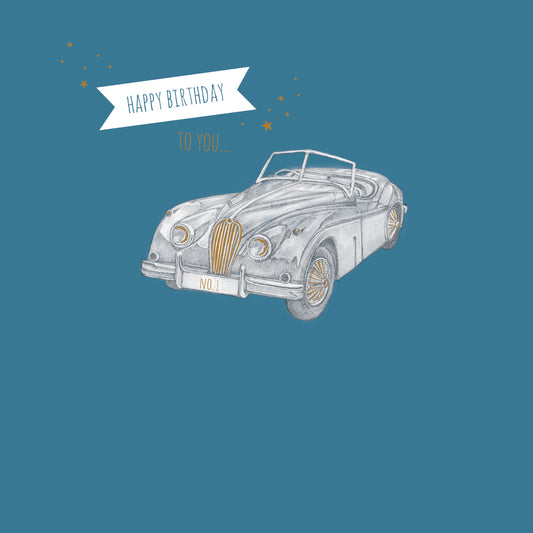 Feuille d'or Card Collection - Vintage Car