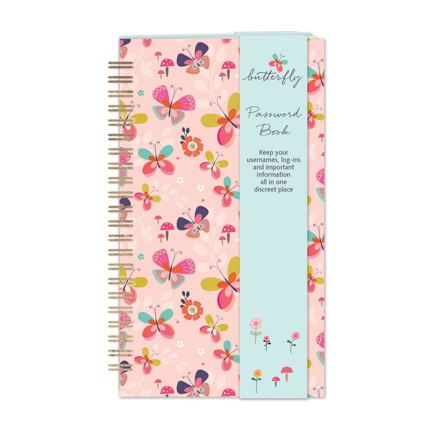 Butterflies Stationery - Password Book