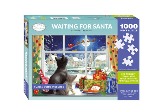 Waiting for Santa - 1000 Piece Jigsaw Puzzle