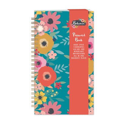 Bohemia Stationery - Password Book
