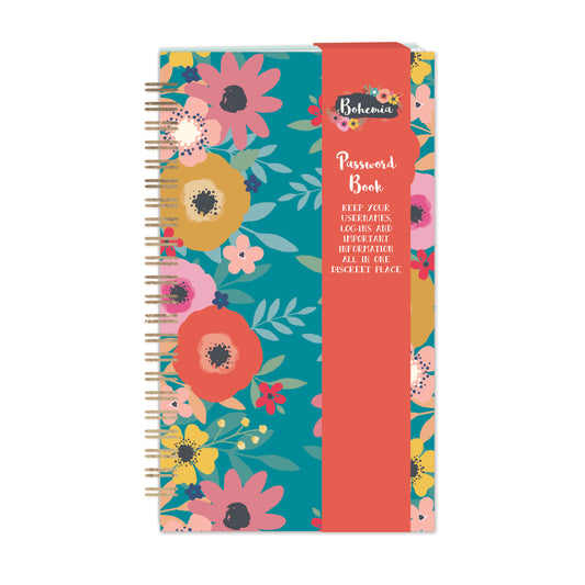 Bohemia Stationery - Password Book