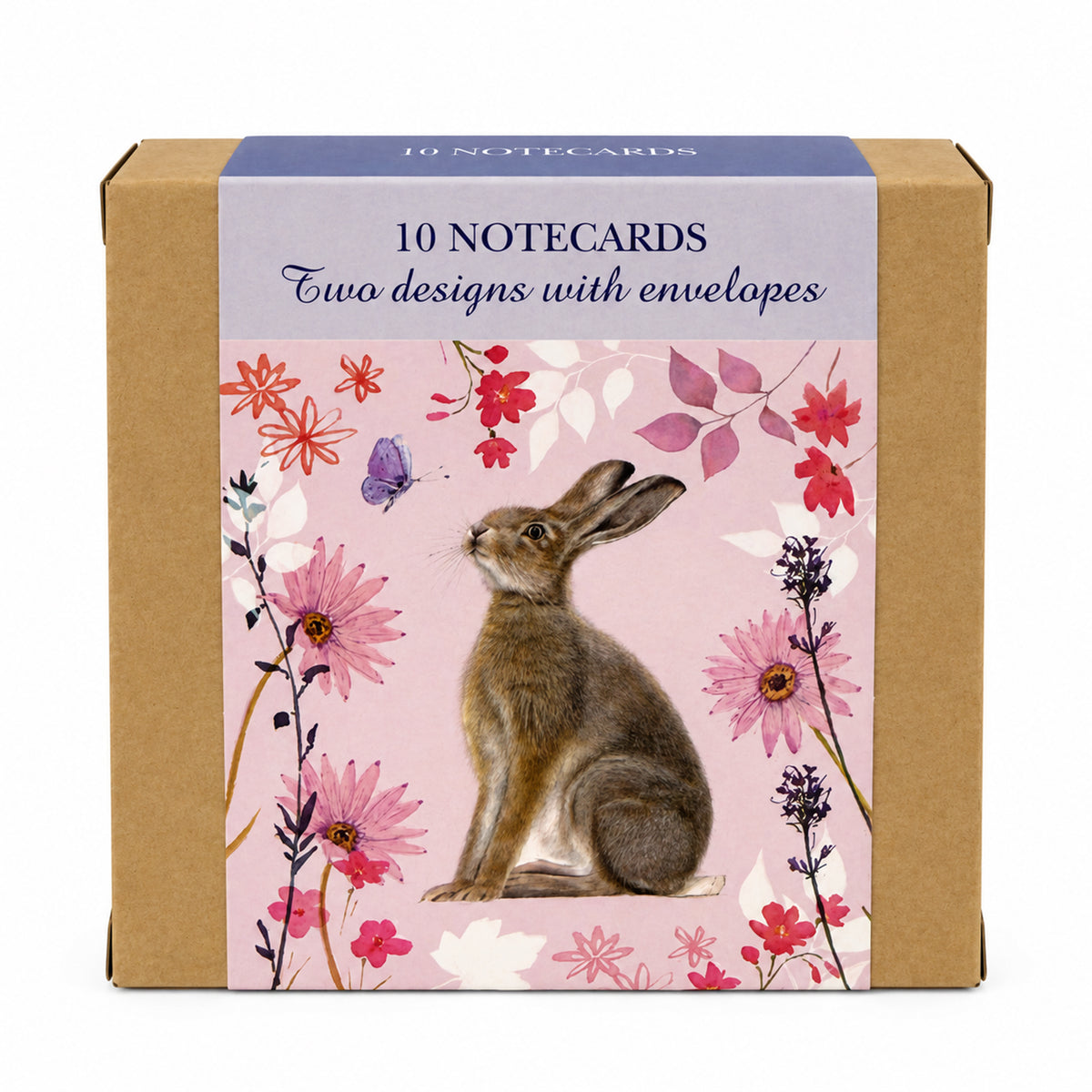 Notecard Pack (10 Cards) - Flowers & Wildlife