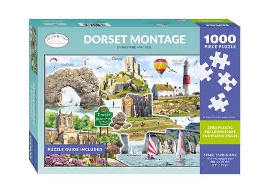 Dorset Montage - 1000 Piece Jigsaw Puzzle