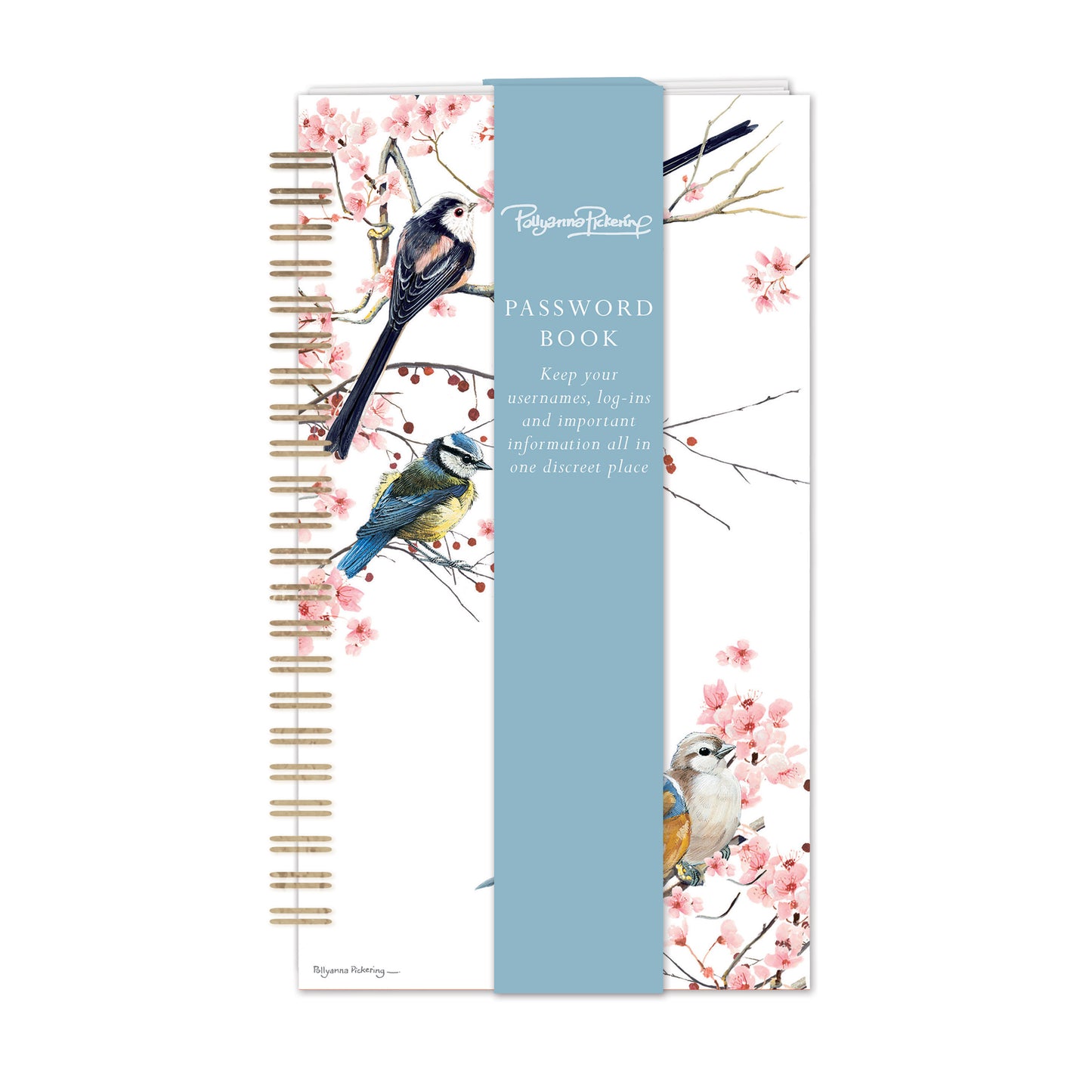 Birds, Blossom & Berries - Password Book