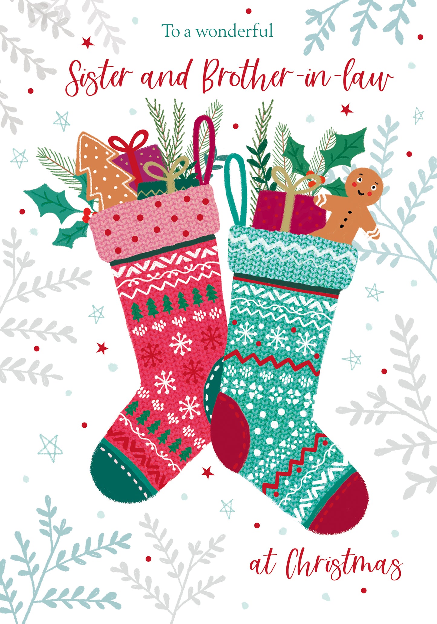 Christmas Card (Single) - Sister & Brother-In-Law