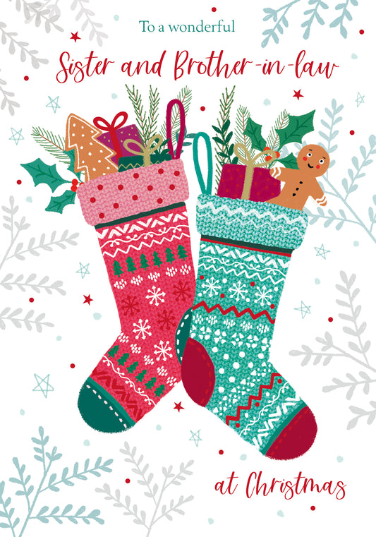 Christmas Card (Single) - Sister & Brother-In-Law