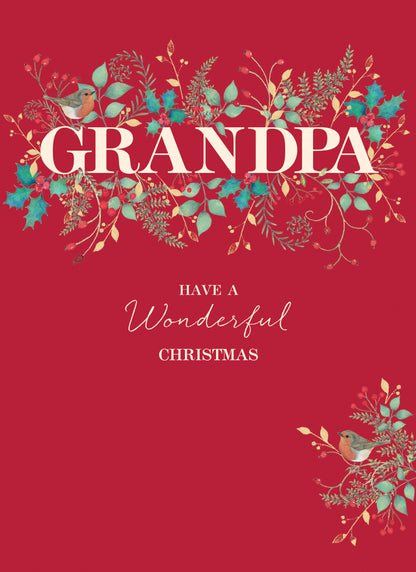 Christmas Card (Single) - Grandpa