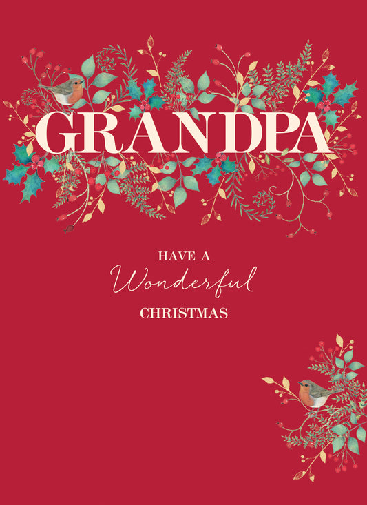 Christmas Card (Single) - Grandpa