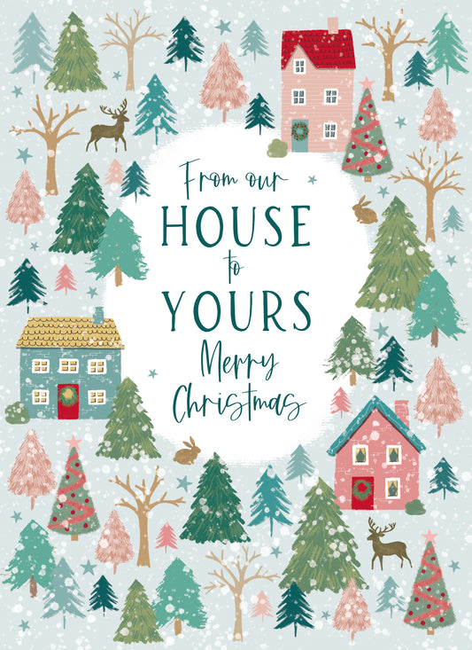 Christmas Card (Single) - Our House To Yours