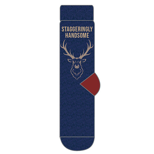 Socks - Staggeringly Handsome (1 Pair)