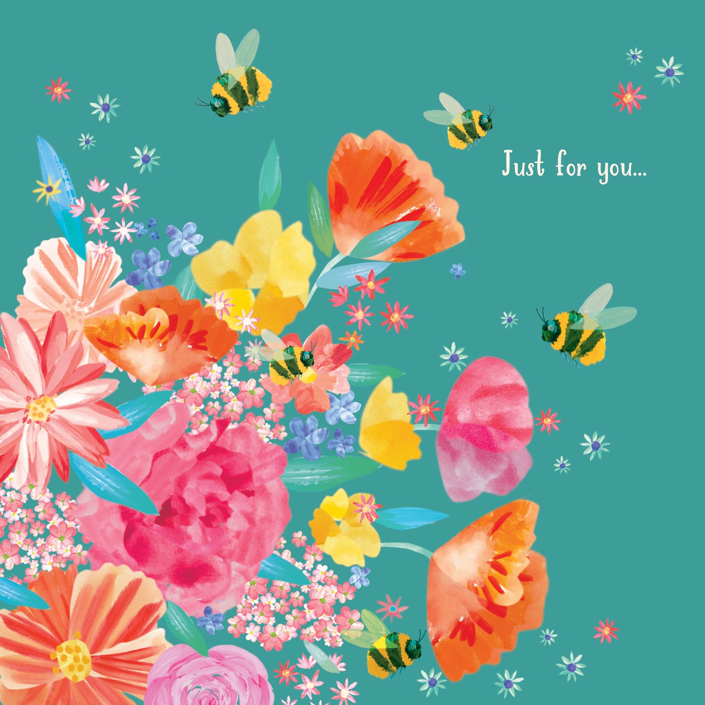 Fusion Card Collection - Bright Floral