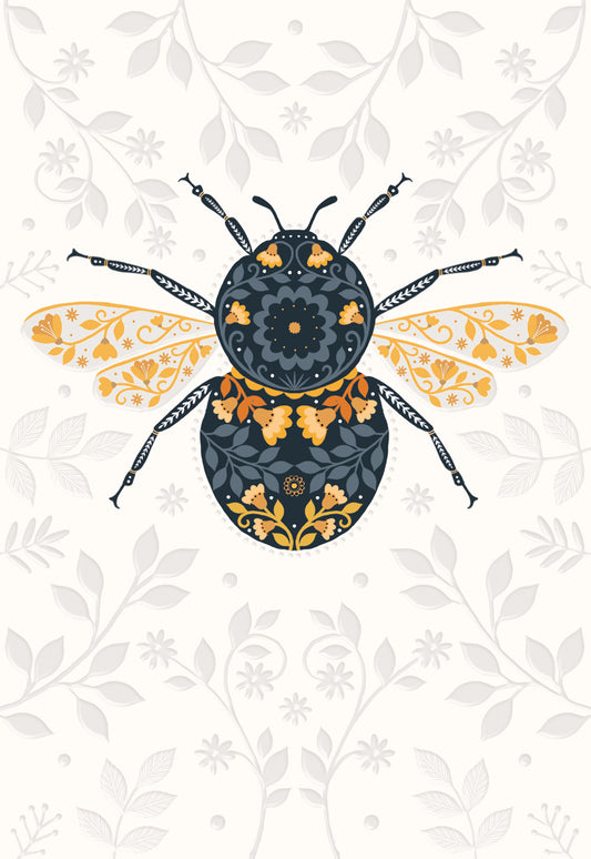 Folk & Fauna Card Collection - Bee