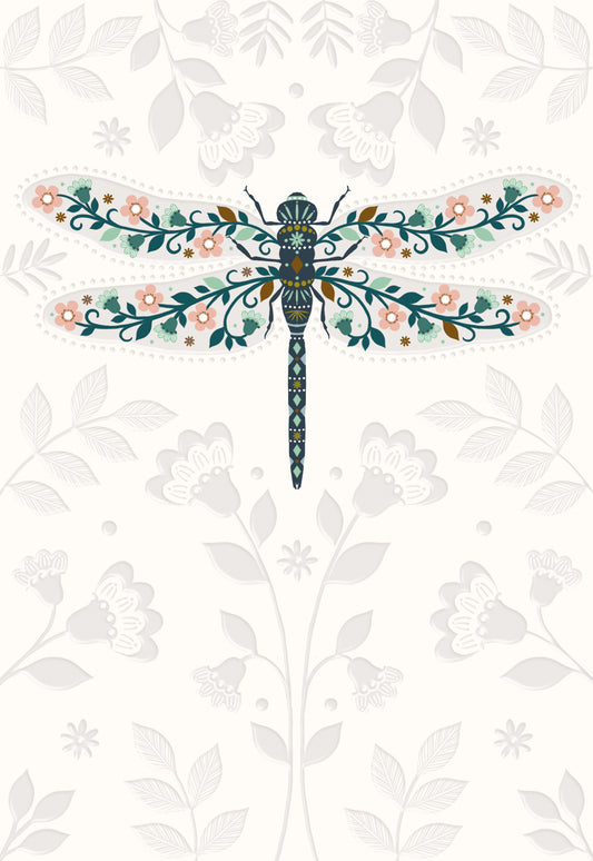 Folk & Fauna Card Collection -Dragonfly