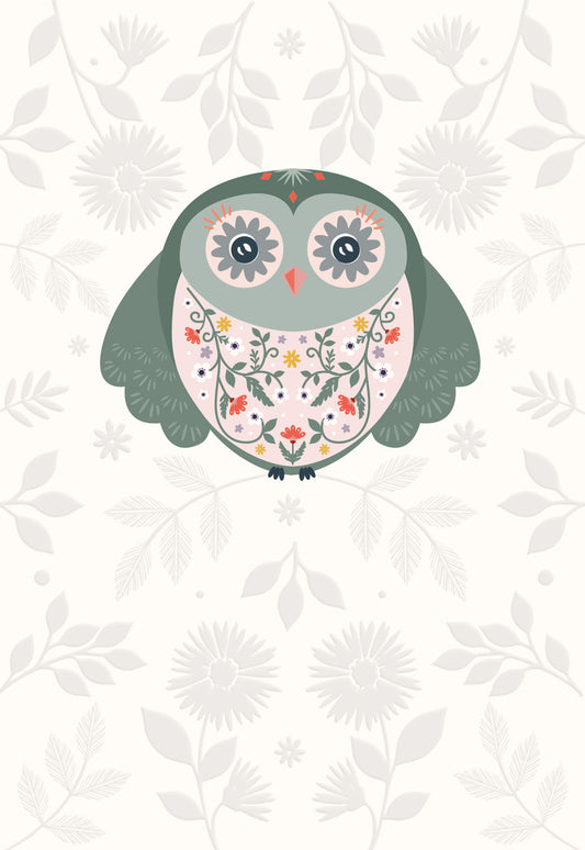 Folk & Fauna Card Collection - Owl