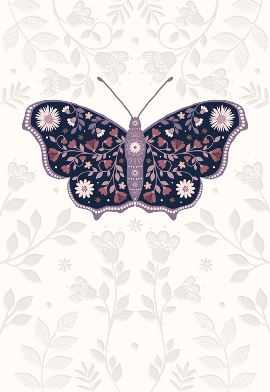 Folk & Fauna Card Collection - Butterfly