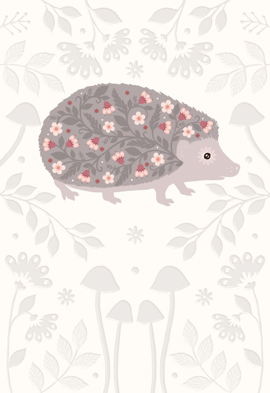 Folk & Fauna Card Collection - Hedgehog