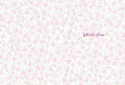 Mother's Day Card - Little Girl Bunny