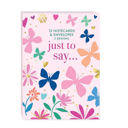 Notecard Pack (12 Cards) - Lucilla Lavender - Scatterly