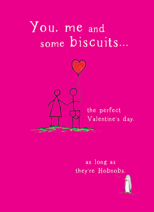 Valentines Day Card - Biscuits
