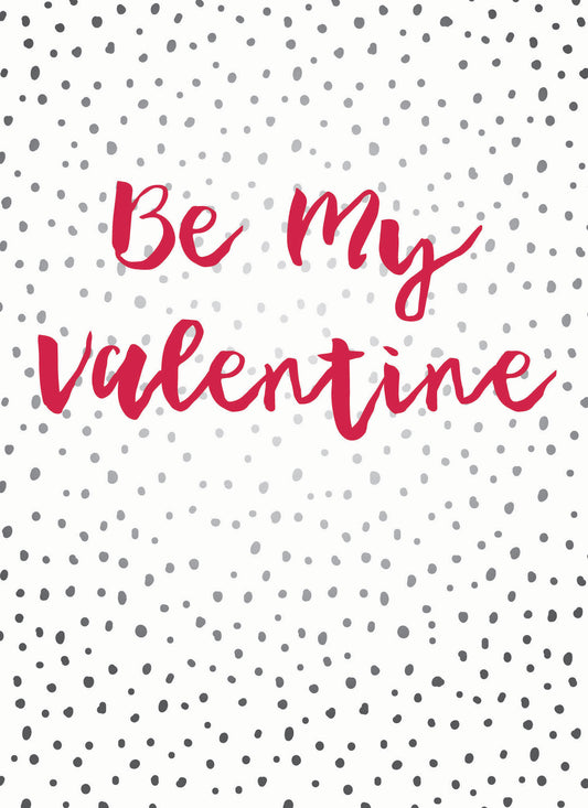 Valentines Day Card - Be My Valentine