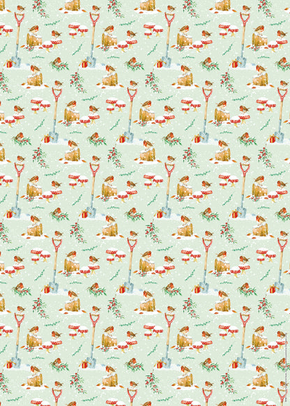 Christmas Wrap & Tags - Robins Lookout (10 Sheets & 10 Tags)