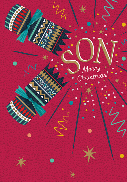 Christmas Card (Single) - Son - Cracker