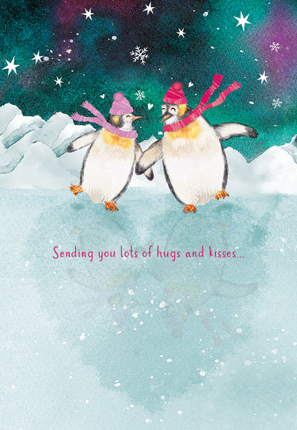 Christmas Card (Single) - One I Love (Male) - Penguins