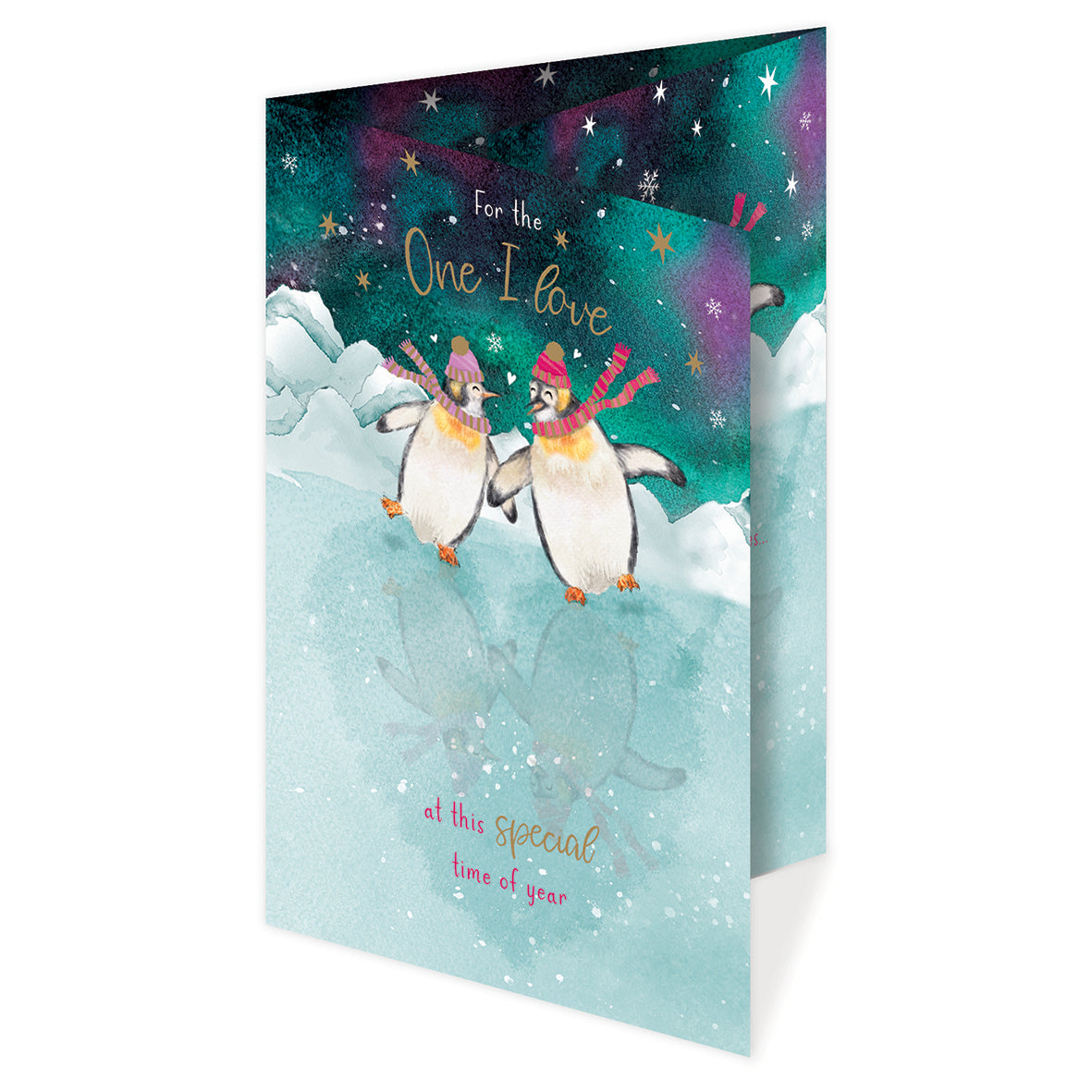 Christmas Card (Single) - One I Love (Male) - Penguins