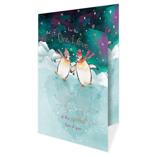 Christmas Card (Single) - One I Love (Male) - Penguins