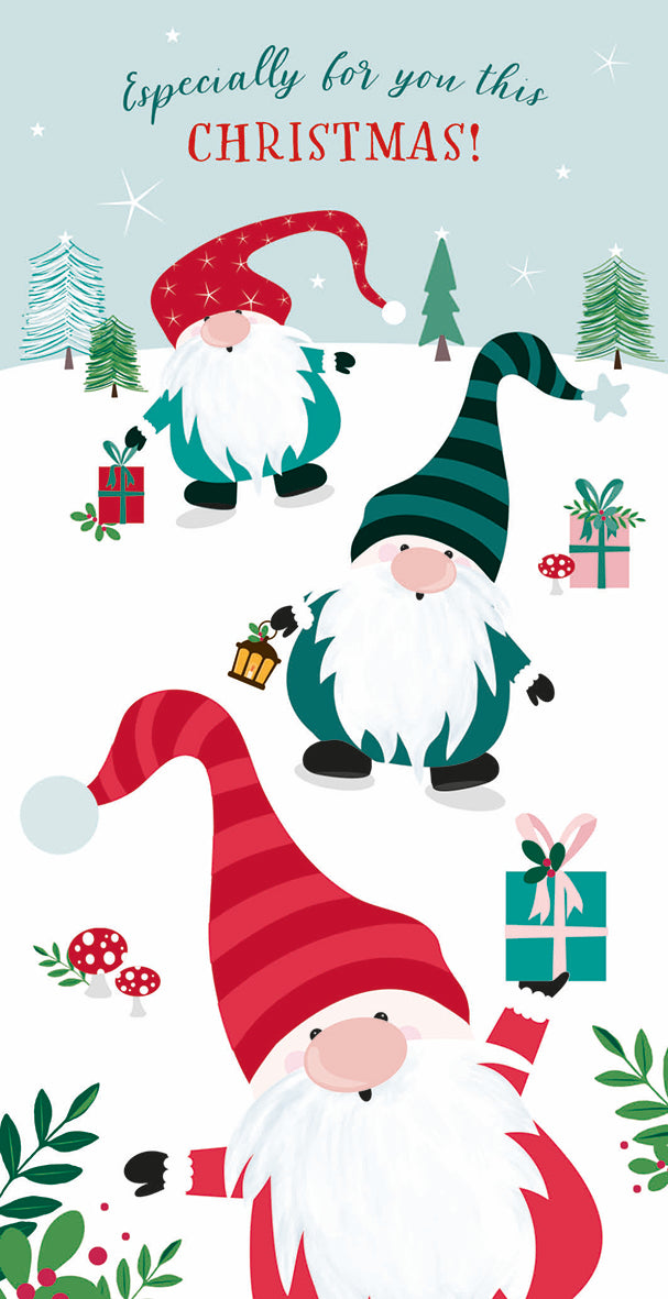 Christmas Card (Single) - Money Wallet - Gonks