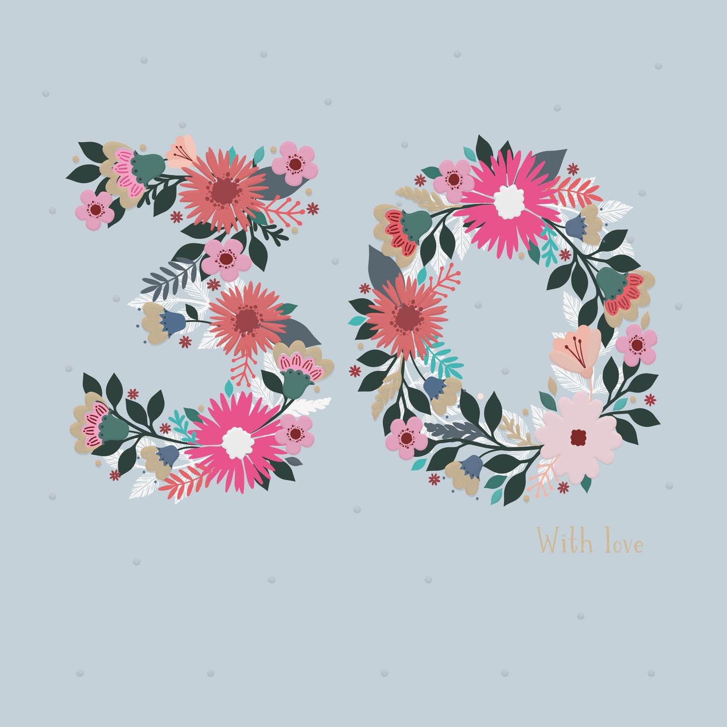 Age to Celebrate - 30 - Floral