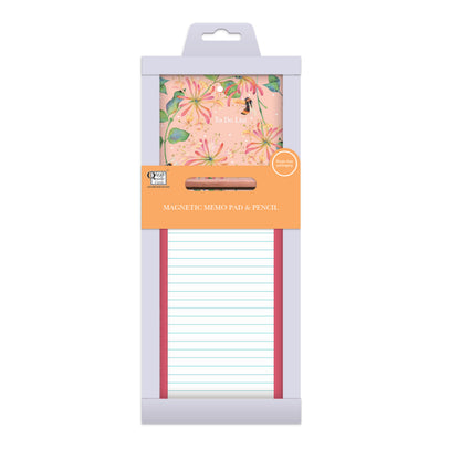 Magnetic Memo Pad - Meadow & Seashore - Honeysuckle