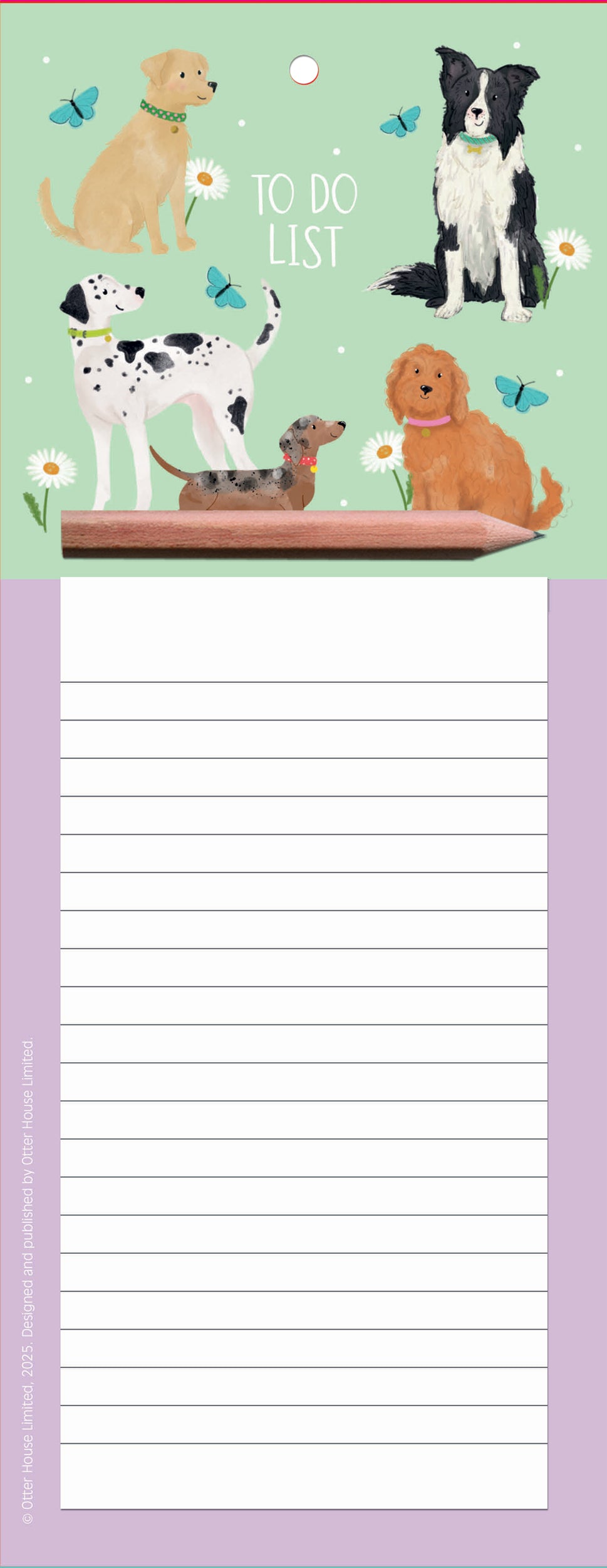 Magnetic Memo Pad - Mixed Dogs