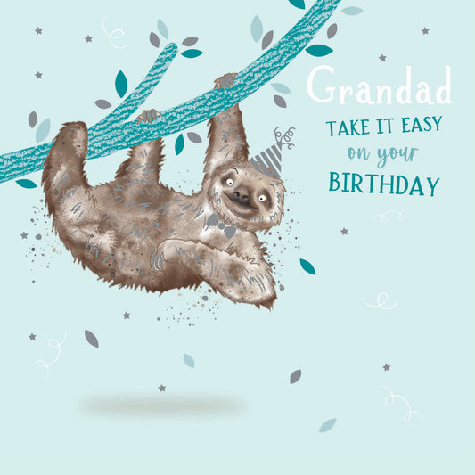 Family Circle Card - Take It Easy (Grandad)