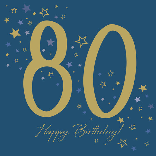 Age to Celebrate - 80 - Foil
