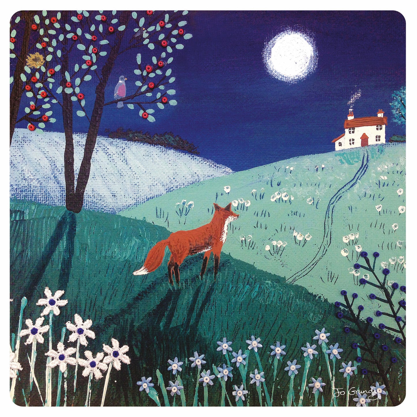 Jo Grundy Card Collection - On Top of Midnight Hill