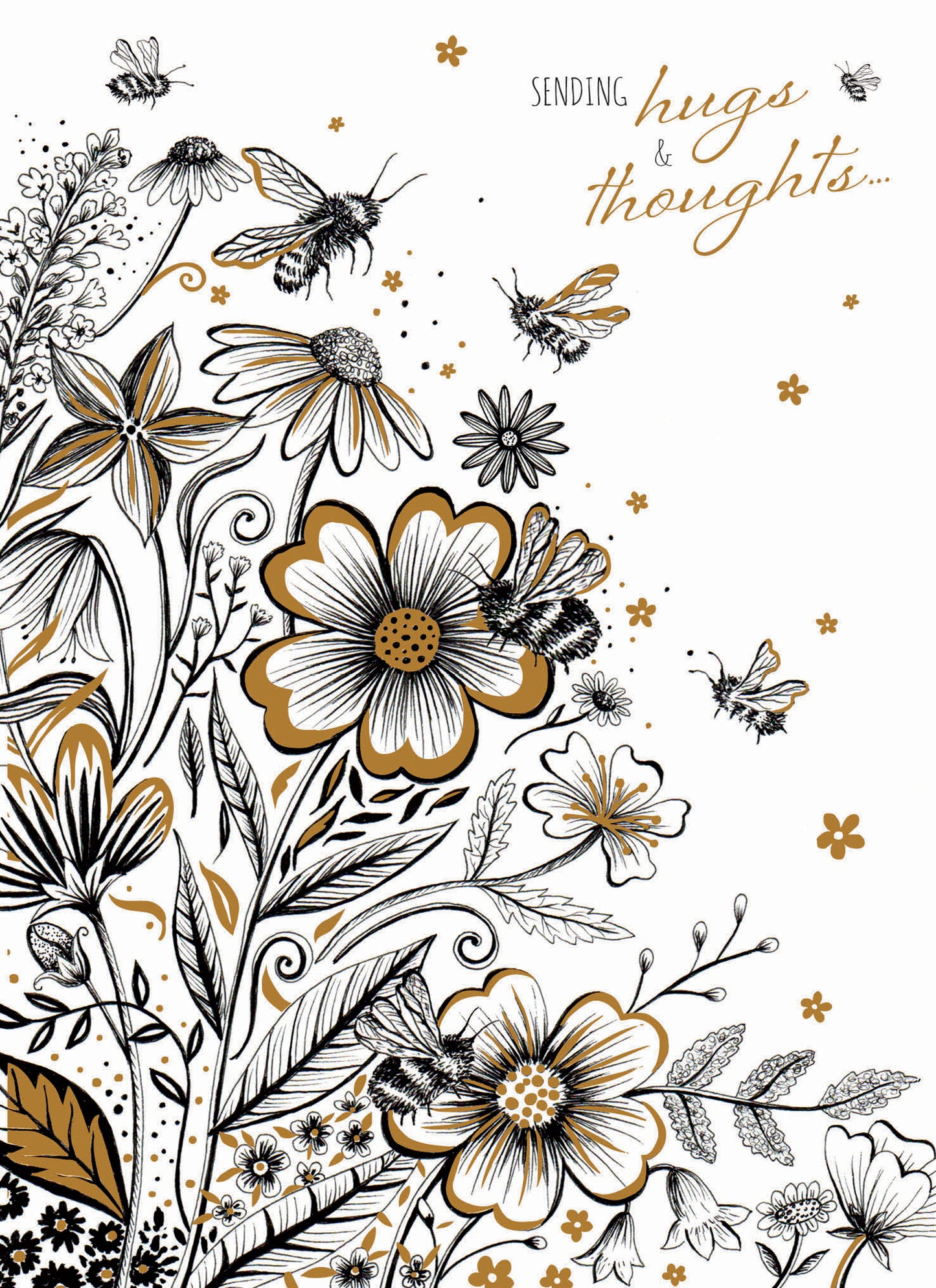 Sympathy Card - Bees