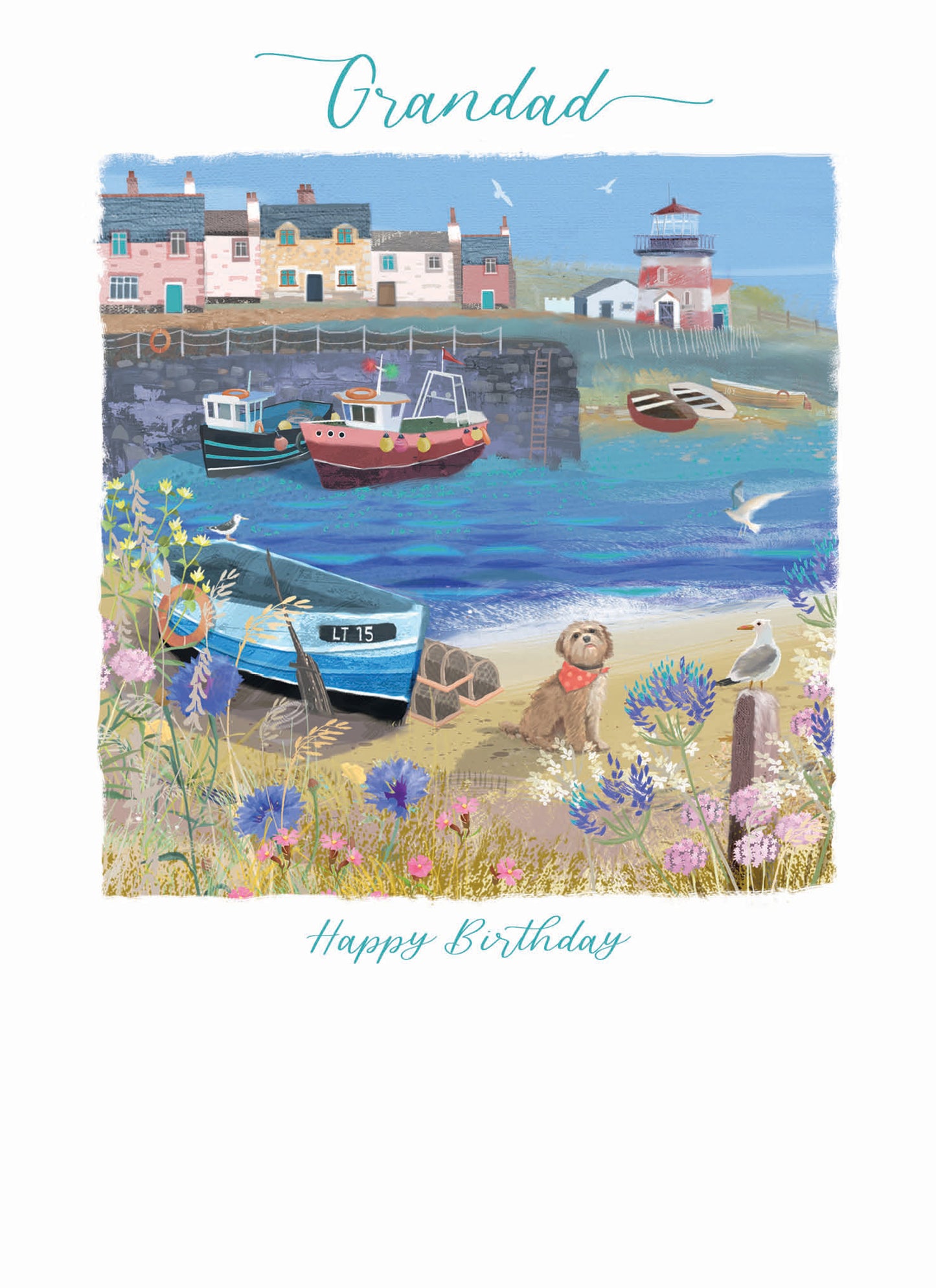 Family Circle Card - Harbour View (Grandad)